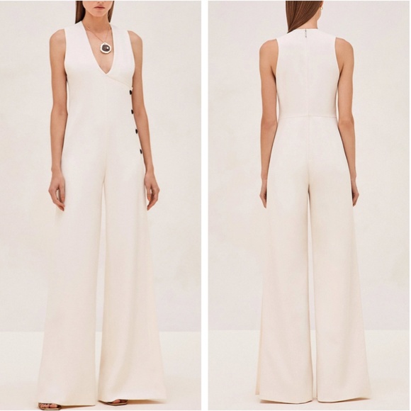 NEW ALEXIS Powell Jumpsuit - Cream Ivory Light Beige...